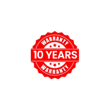 10 Years Warranty